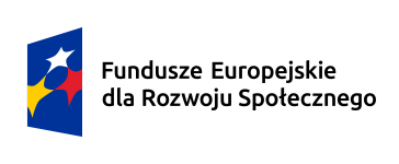 Logo Fundusze Europejskie dla Rozwoju Społecznego