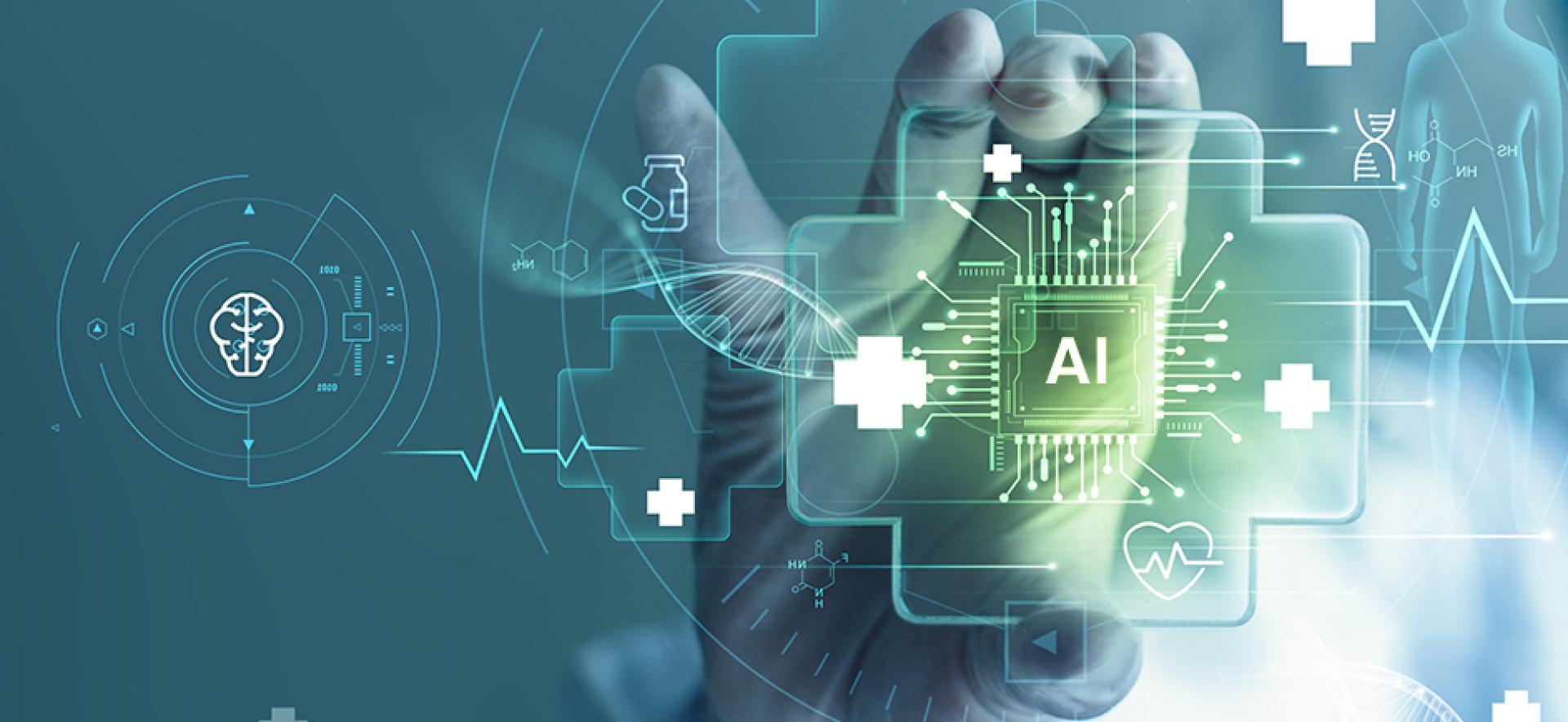 Ai w medynie ilustracja