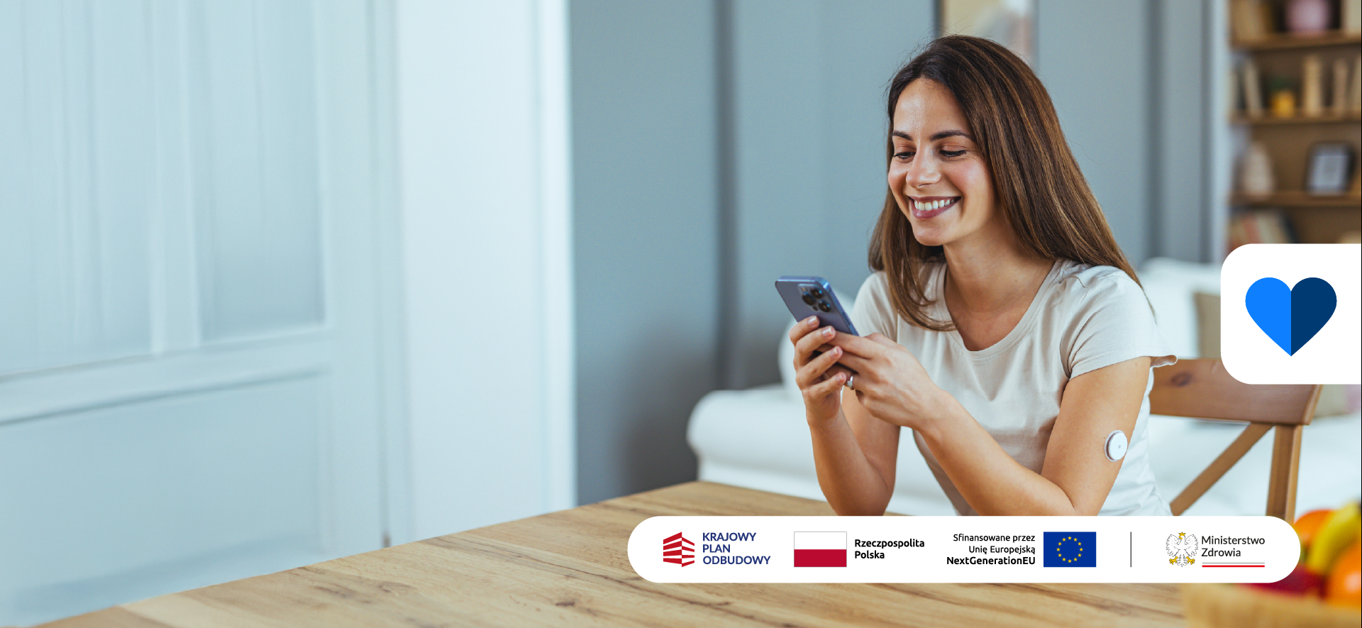 Dziewczyna ze smartfonem w rękach 