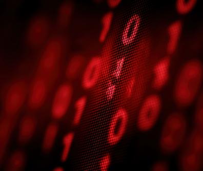 czerwone linie zer i jedynek