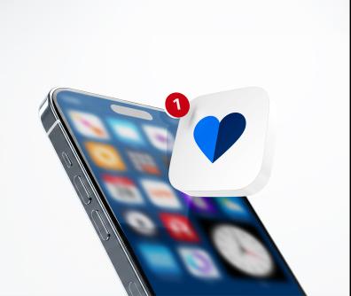 ekran smartfona i logo serduszko mojeIKP