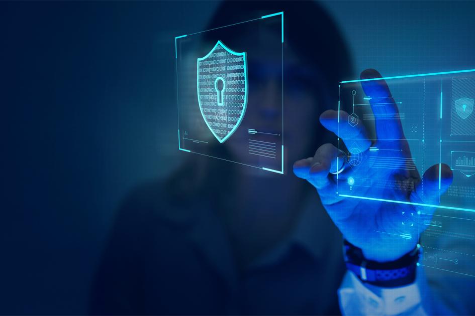 ręka wskazująca cyfrowa tarczę