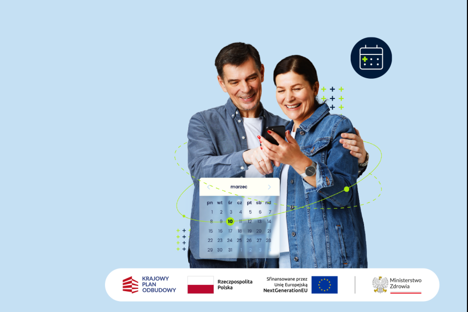 para spogląda na smartfona